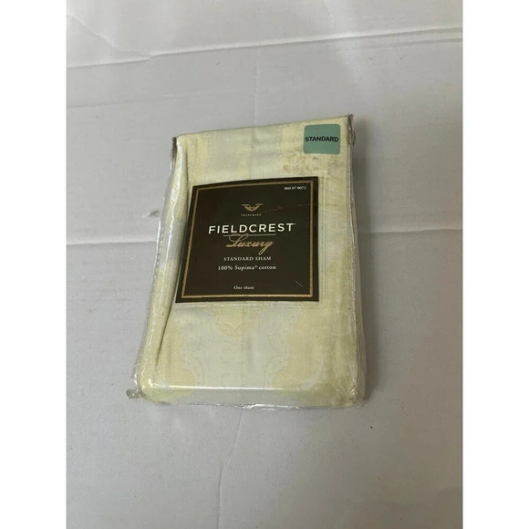 Fieldcrest Luxury Standard Pillow Sham - Picture 1 of 3